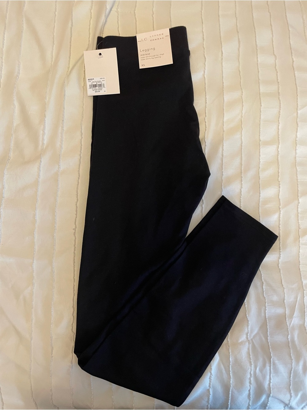 LC Lauren Conrad Women’s Black Leggings